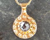 Image of Rosecut Black Diamond Pendant