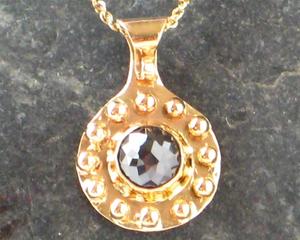 Image of Rosecut Black Diamond Pendant