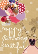 Image of Happy Birthday Beautiful Card
