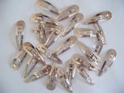 Image of 2 inch hair snaps/clips - pkt 25 Includes postage (AUST)
