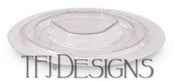 Image of CD/DVD Clear Plastic Hubs - Marketing Supply