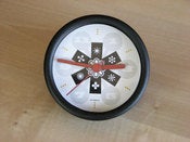 Image of flower power desk clock