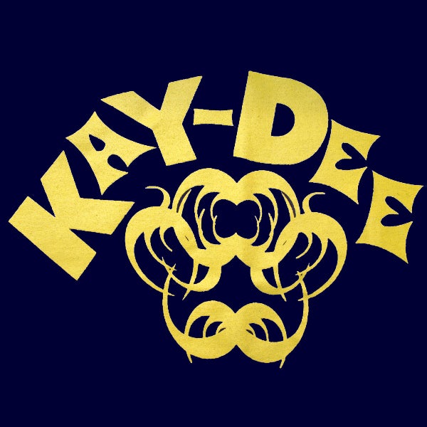 Image of KAYDEE - YELLOW ON NAVY