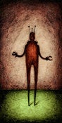 Image of "Horizon RobotC 3 Red" <br> Size: 12x6" <br> 2nd photo shows size