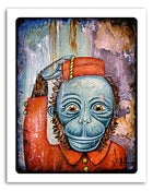Image of 8x10" Paper Print - Fez Monkey 1