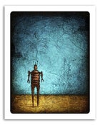 Image of 8x10" Paper Print - Horizon Series - RobotB 1