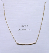 Image of morse code necklace