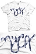 Image of NYCA White "Plaid" Logo Shirt