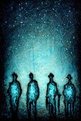 Image of Magnet - Solo Series - Shadows Blue