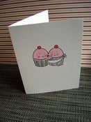 Image of Single Notecards: New Baby Cupcake Notecard