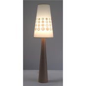 Image of Cone Lampshade, Pearl Design in Cream