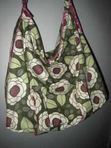 Image of Maia strappy slouch bag PDF sewing pattern