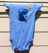 Image of Wave onesie with patch