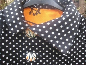 Image of Asymmetrical reversible jacket tutorial and pattern 5Y/6Y/7Y/8Y - PDF