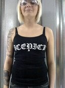 Image of Icepick spaghetti strap top w/ free signed CD size SMALL only