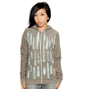 Image of Salt n' Pepper Bullet Zip Up
