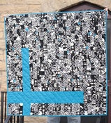 Image of blue cross quilt