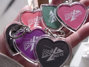 Image of [CHARITY] "JUST MADE FOR CHARITY" KEY RING
