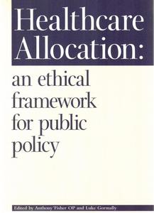 Image of Healthcare Allocation: an ethical framework for public policy