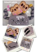 Image of toast love-plush