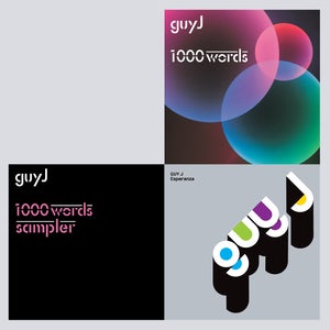 Image of Guy J - 1000 Words 3xCD, 12" Sampler & Guy J - Esperanza CD