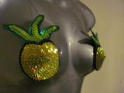 Image of Pineapple Shaped Nipple Pasties! -*WEBSITE ONLY*-