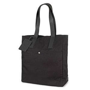 Image of Cotton Canvas & Leather Tote