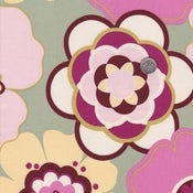 Image of Pink & Green Flowers