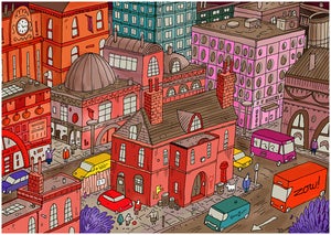 Image of Big Town Poster