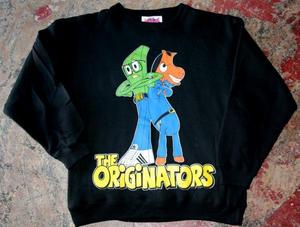 Image of GUMBY & POKEY [GUMBO] CREW-NECK