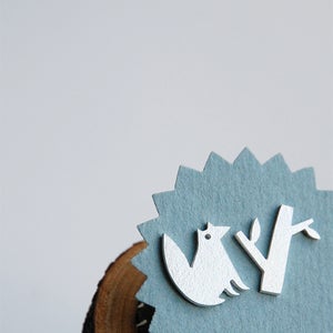 Image of fox + forest earrings