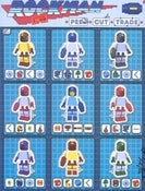 Image of Mega Man Peel-Cut-Trade Print by Raphael Phillips