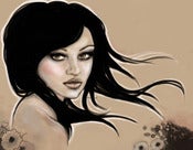 Image of "Dark Haired Beauty"
