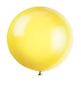 Image of really, really big yellow balloon