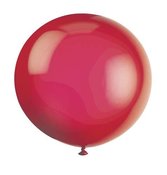 Image of really, really big red balloon