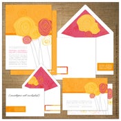 Image of Invitations | Wedding<BR>{A Bunch of Love}