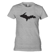 Image of Women's Upper Peninsula T-shirt - Heather Gray