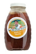 Image of Wildflower Raw Honey from the Fall 2012 season 1 lb. jar