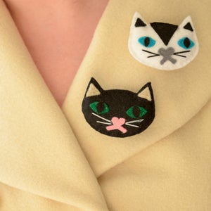 Image of Cat Brooch