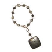 Image of PYRITE DANGLE BRACELET