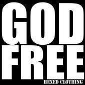 Image of HEXED GOD FREE FOIL STICKER