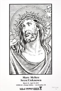 Image of Jesus Serigraph by Marc McKee