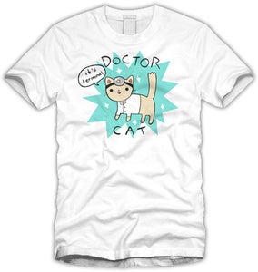 Doctor Cat T-shirt - Women's Sizes
