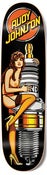 Image of Sparkplug Girl Skate Deck Signed by Marc McKee
