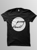 Image of CLARA C Logo Shirt (Black)