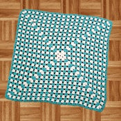 Image of Granny Square Baby Blanket