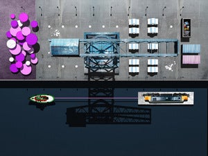 Image of Aerial Art - Glasgow - The Finnieston Crane