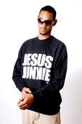 Image of JJ ORIGINAL BLACK/WHITE LOGO SWEATER - Unisex
