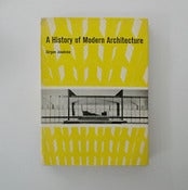 Image of A history of modern architecture