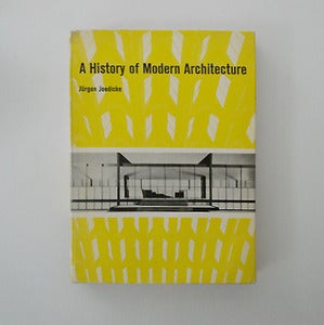 Image of A history of modern architecture